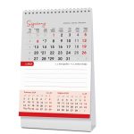 0011377 TRODJELNI STOLNI VERTIKALNI 12 sheets format 10x19 cm desk calendar P 100