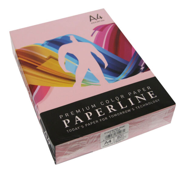 206074 EC Papir fotok.PAPERLINE A4 past.roza PINK 80gr.500l P5 170 206074 1