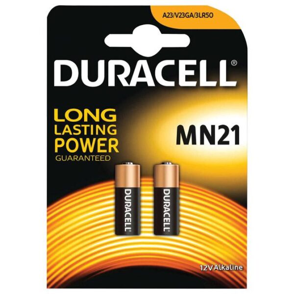 Baterija alkalna 12V Duracell MN21 pk2 blister 1