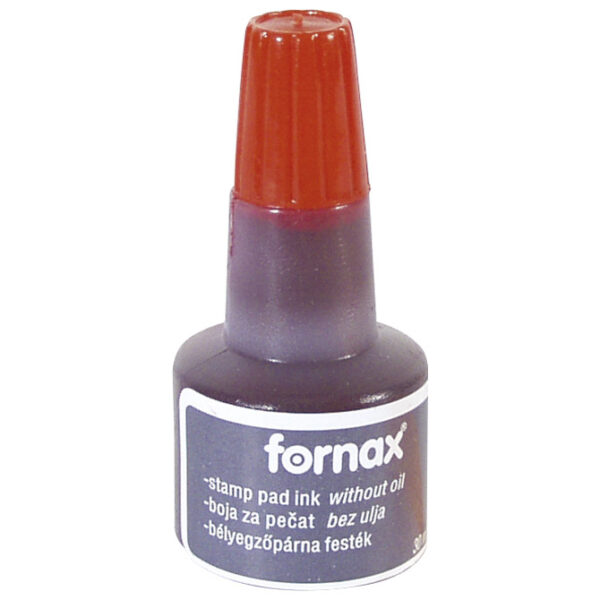 Boja za pecat 30ml Fornax crvena 1