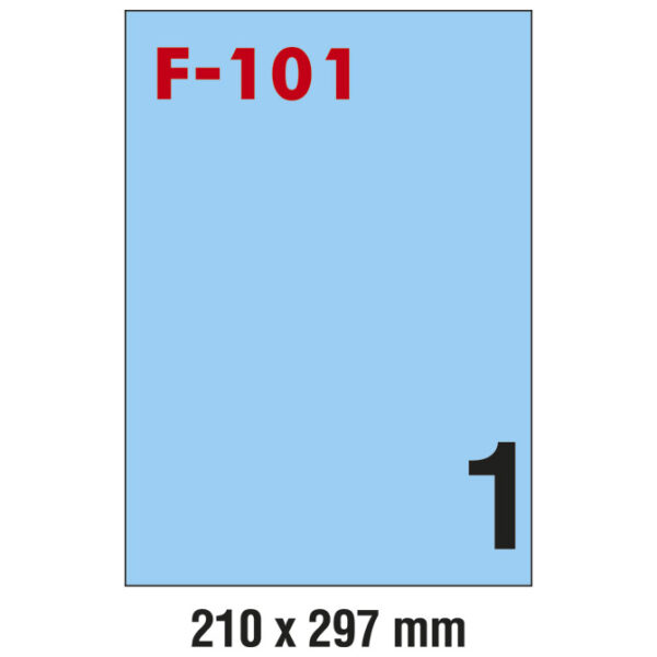 Etikete ILK 210x297mm pk100L Fornax F 101 plave2 1