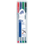 Flomaster fineliner 03mm pk4 Triplus Staedtler 334 SB4 1