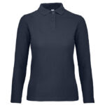 Majica dugi rukavi polo BC ID.001 LSL women 180g tamno plava 1