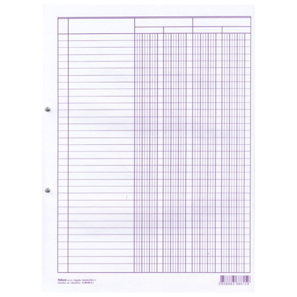 Obrazac 2 DK 50 raster 4 kolone Fokus 1