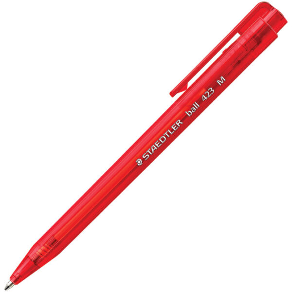 Olovka kemijska ball 423M Staedtler 423 35M 2 crvena 1