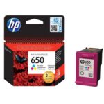 Tinta HP CZ102AE no.650 DJ2515 tri color 1